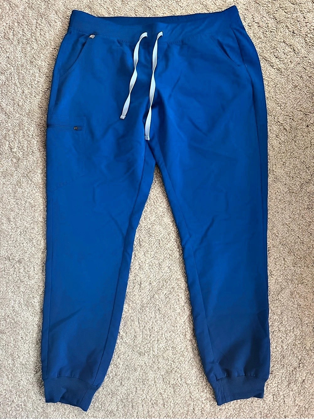 FIGS Technical Collection Zamora Blue Jogger Pants XL Tall